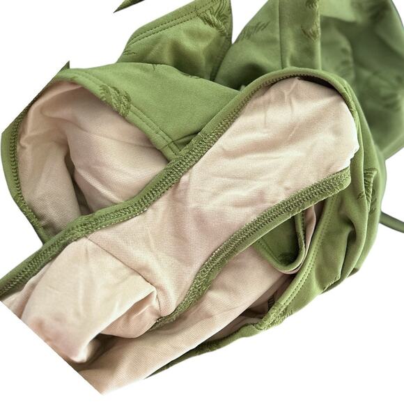 Tommy Bahama One-Piece Swimsuit Women's 18 Green Palm Tree Vacation Tropical - Picture 5 of 9